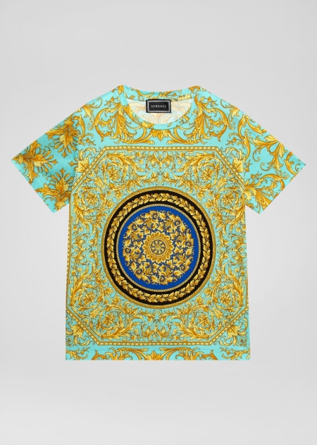 Tricouri Versace Versace Le Pop Classique Print Baieti | IERHPSG-51